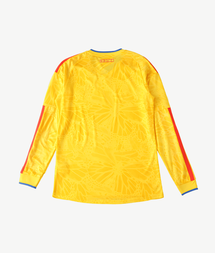 COLOMBIA 2026 WORLD CUP HOME LONG SLEEVE SHIRT-Shirt - False9Fits