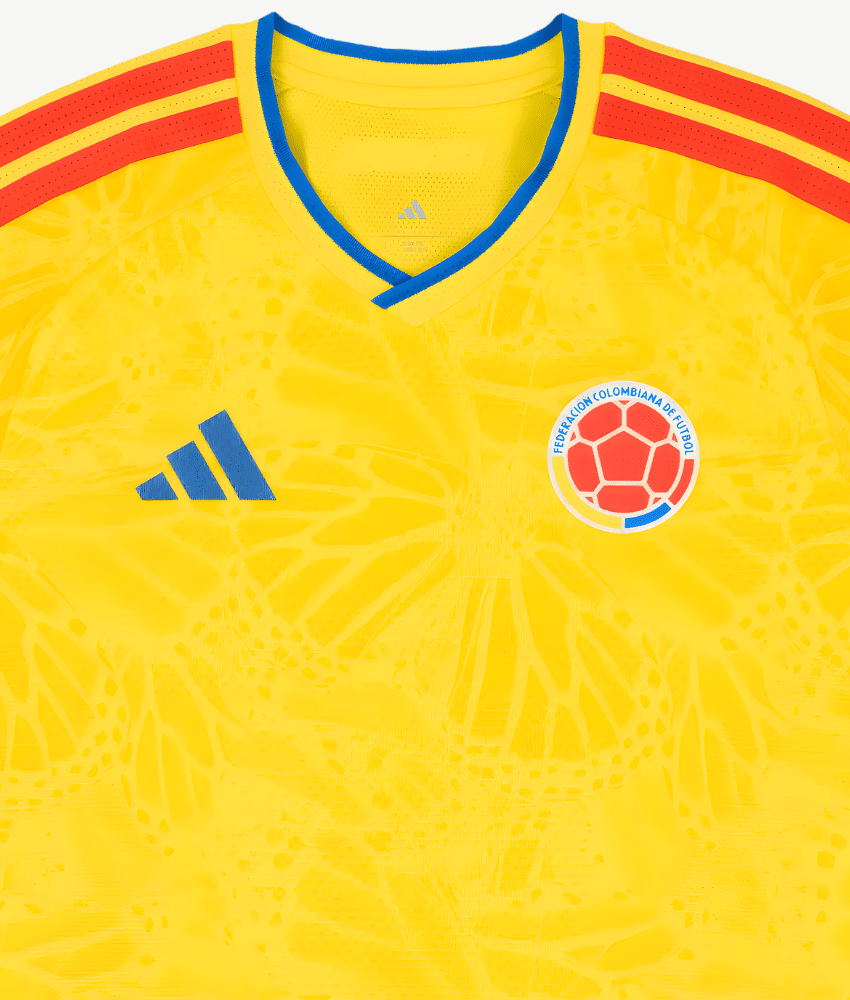 COLOMBIA 2026 WORLD CUP HOME SHIRT-Shirt - False9Fits