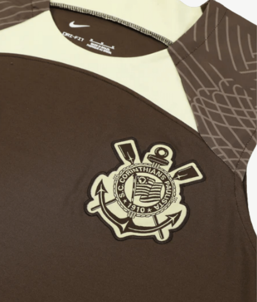 CORINTHIANS 2023 BROWN VEST & SHORTS SET - Vest Set - False9Fits