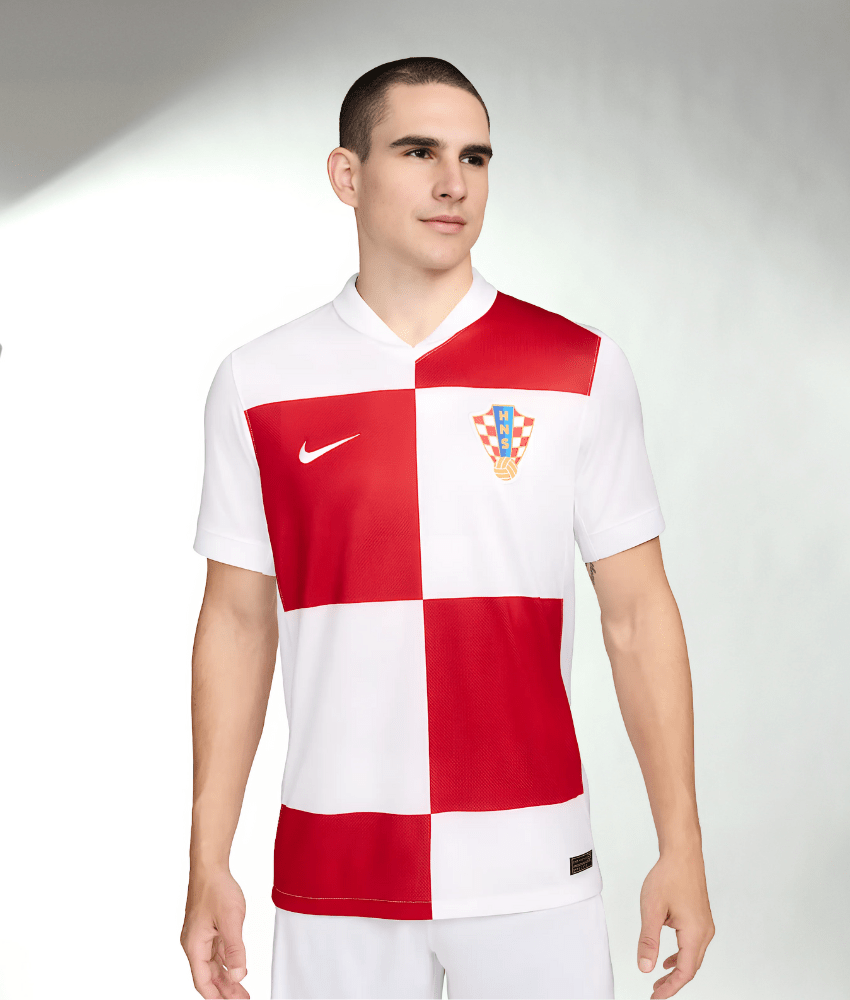 CROATIA EUROS 2024 HOME SHIRT-Shirt - False9Fits