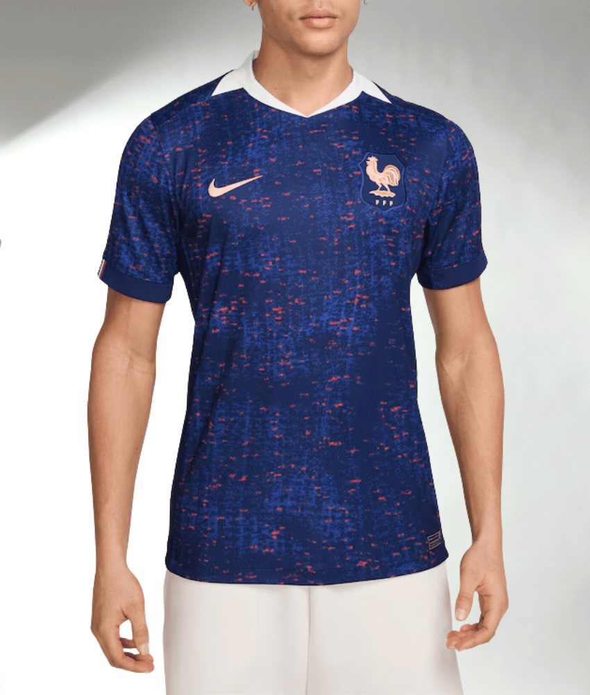 FRANCE 2025 HOME SHIRT (WNT) - Shirt - False9Fits