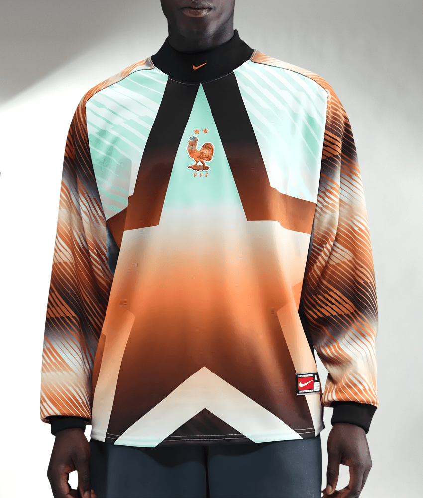 FRANCE 2026 WORLD CUP LONG SLEEVE GOALKEEPER SHIRT-Shirt - False9Fits