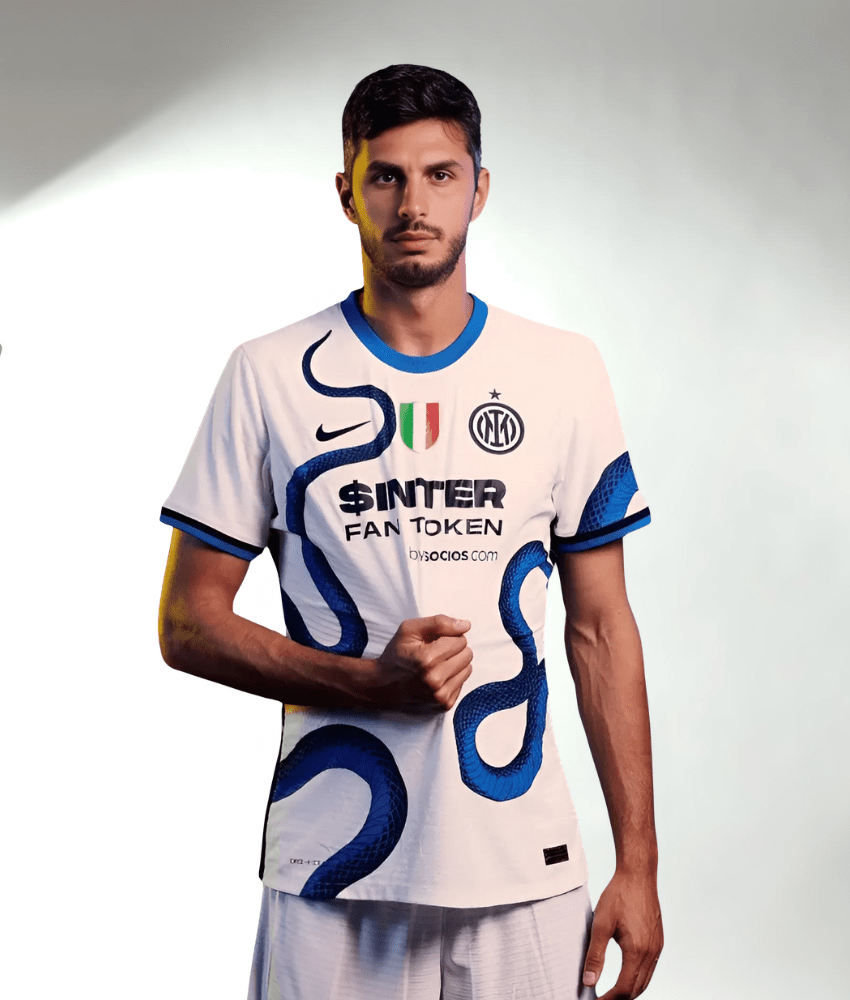 INTER MILAN 2021 'SNAKE' AWAY SHIRT-Shirt - False9Fits