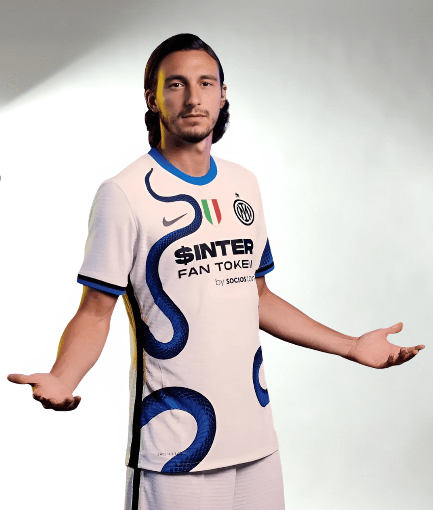 INTER MILAN 2021 'SNAKE' AWAY SHIRT-Shirt - False9Fits