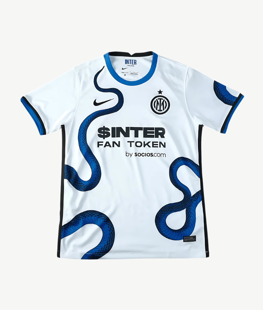INTER MILAN 2021 'SNAKE' AWAY SHIRT-Shirt - False9Fits