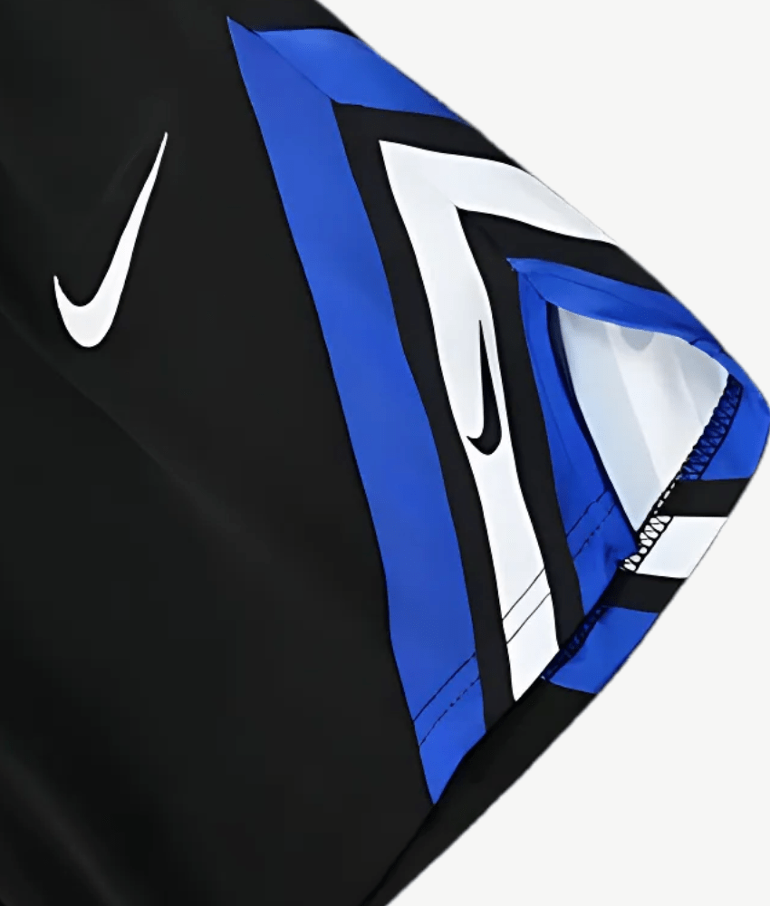 INTER MILAN 2025/26 BLACK 'OLD - SCHOOL' TRAINING SET-Shirt - False9Fits