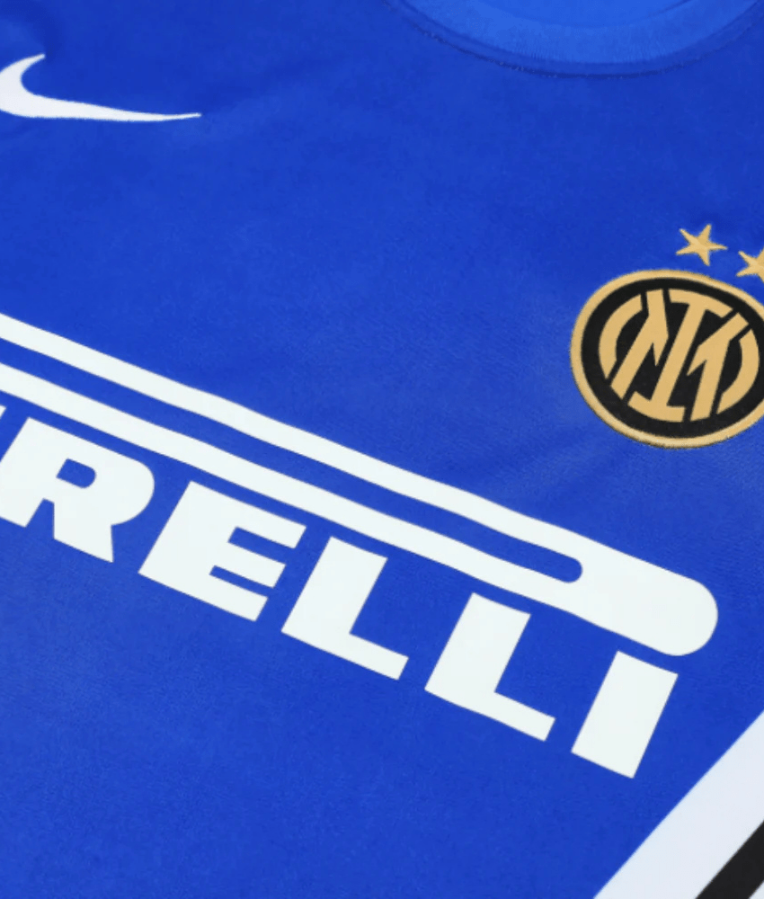 INTER MILAN 2025/26 BLUE 'OLD - SCHOOL' VEST SUMMER SET - Vest Set - False9Fits