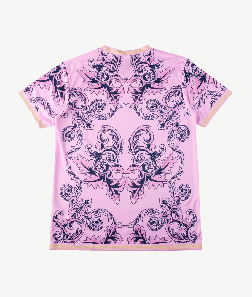 ITALY X VERSACE 2022 CONCEPT (PINK) HOME SHIRT-Shirt - False9Fits
