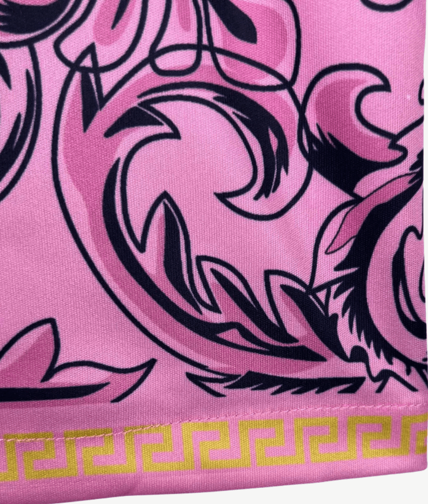 ITALY X VERSACE 2022 CONCEPT (PINK) HOME SHIRT-Shirt - False9Fits