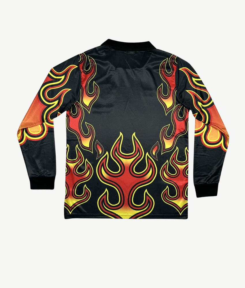 JAPAN 1998 LEGENDARY 'FLAME' RETRO GK SHIRT-Shirt - False9Fits