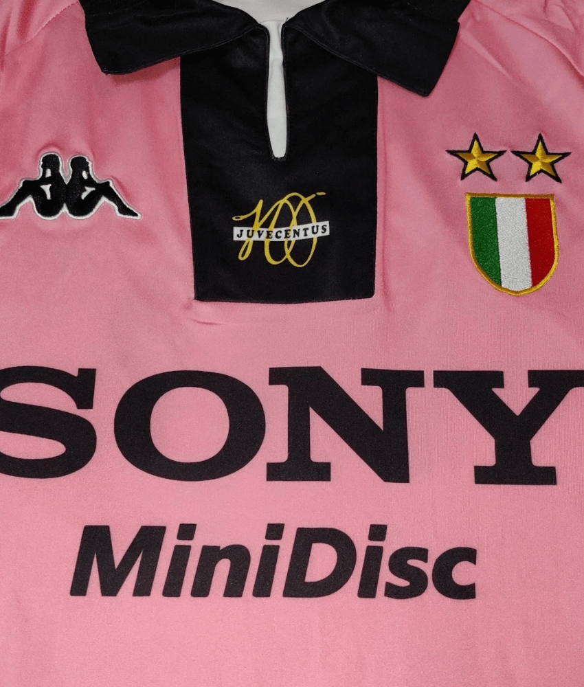JUVENTUS 1997/98 'SONY' AWAY RETRO SHIRT-Shirt - False9Fits