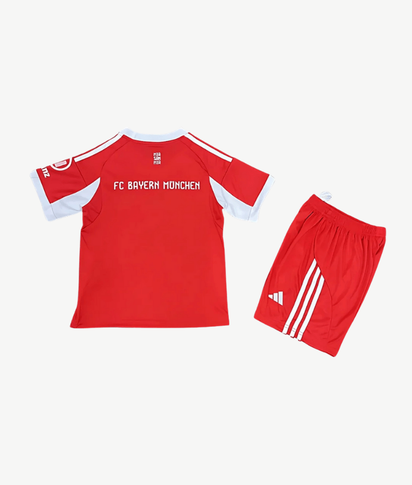 (KIDS) BAYERN MUNICH 2025/26 HOME KIT - Kids - False9Fits