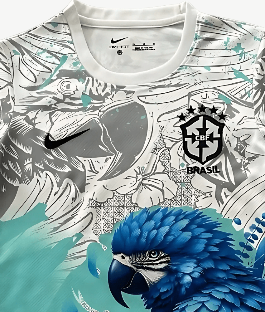 (KIDS) BRAZIL 'TROPICAL BIRD' SPECIAL EDITION KIT-Shirt - False9Fits