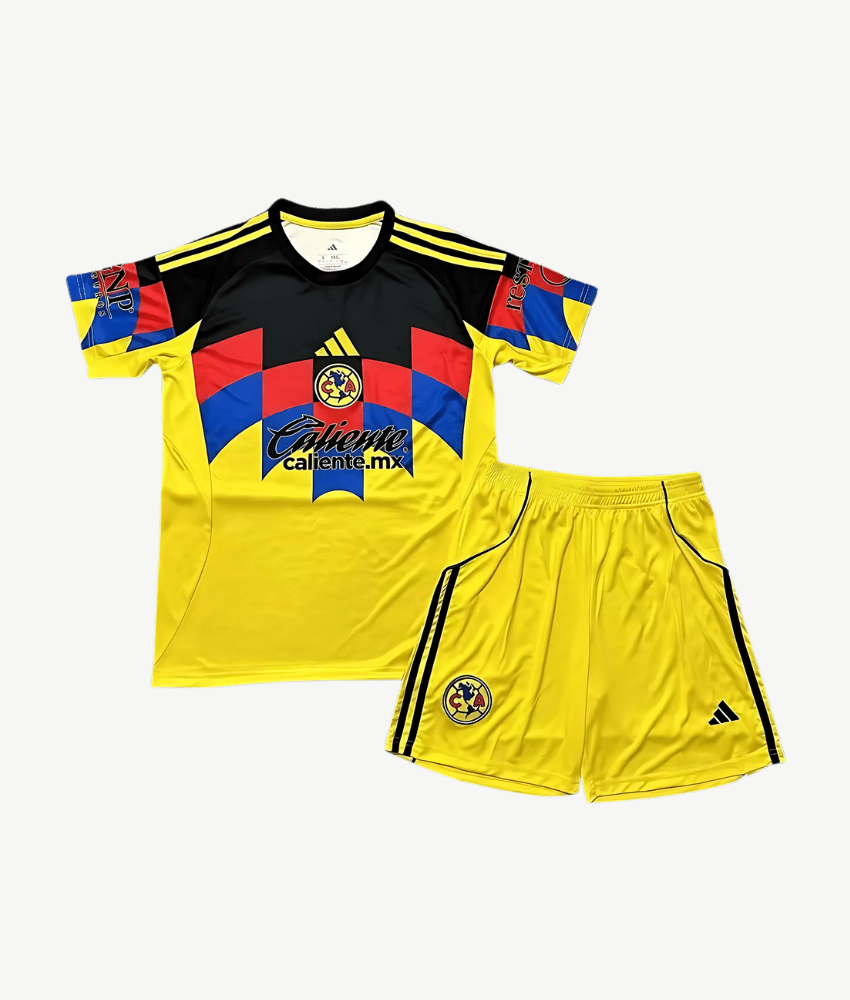 (KIDS) CLUB AMERICA 2025/26 HOME KIT-Shirt - False9Fits