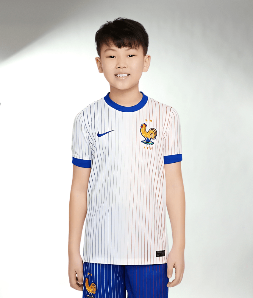 (KIDS) FRANCE EUROS 2024 AWAY SHIRT - Kids - False9Fits