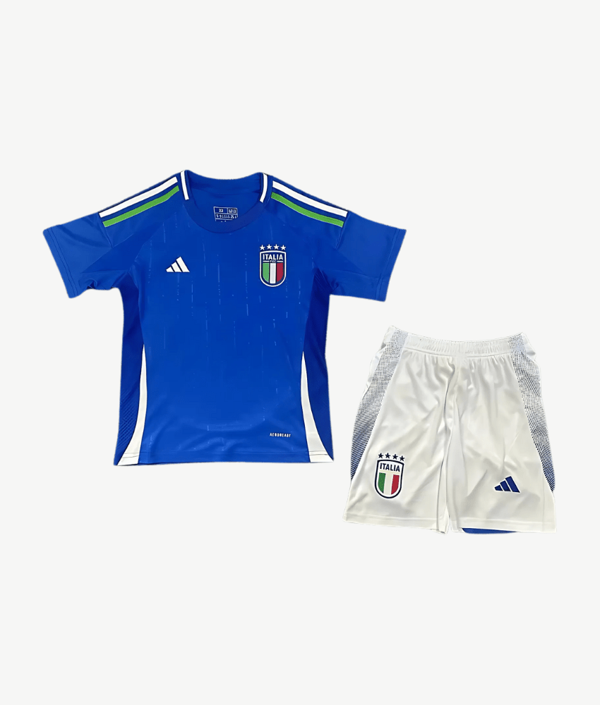 (KIDS) ITALY EUROS 2024 HOME SHIRT - Kids - False9Fits
