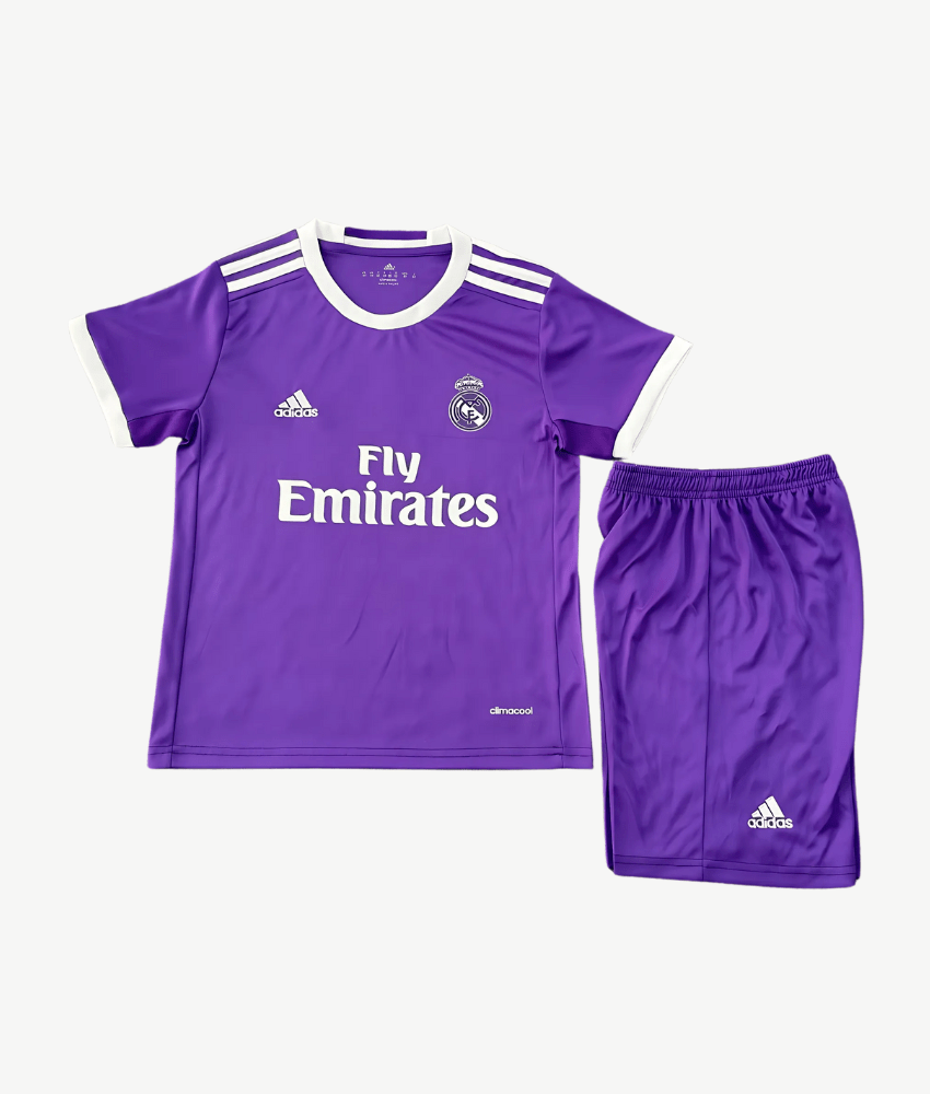 (KIDS) REAL MADRID 2016/17 AWAY KIT - Kids - False9Fits