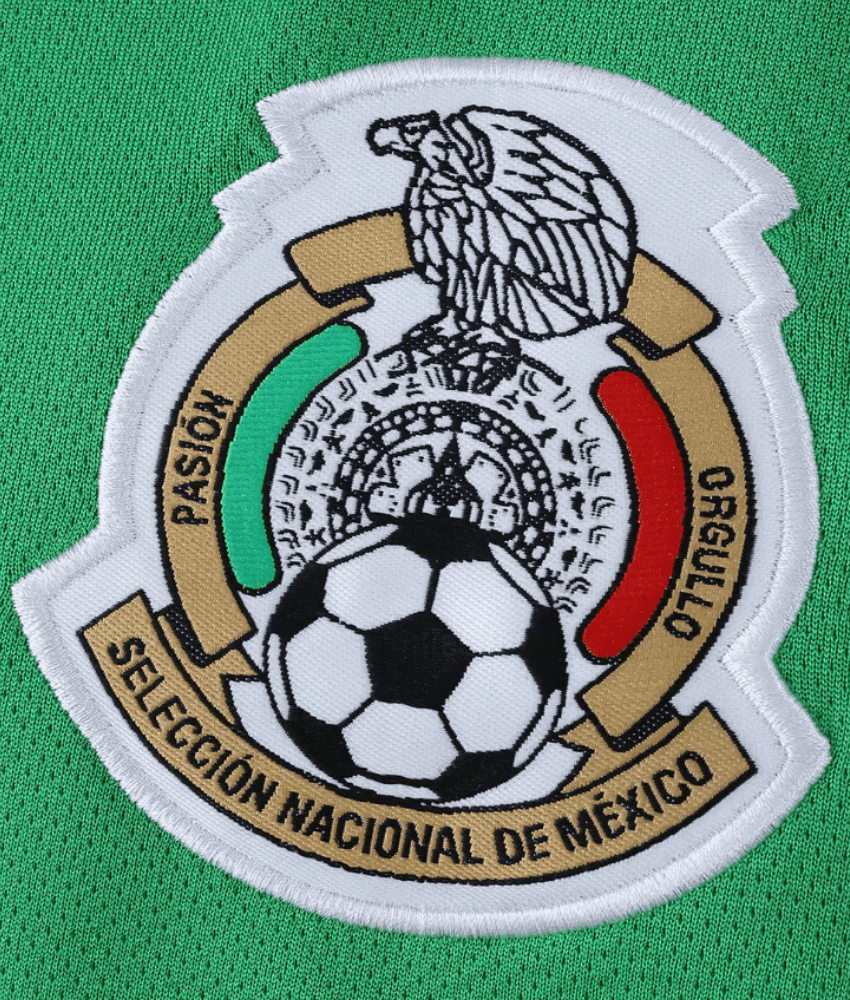 MEXICO 2004 RETRO HOME SHIRT-Shirt - False9Fits