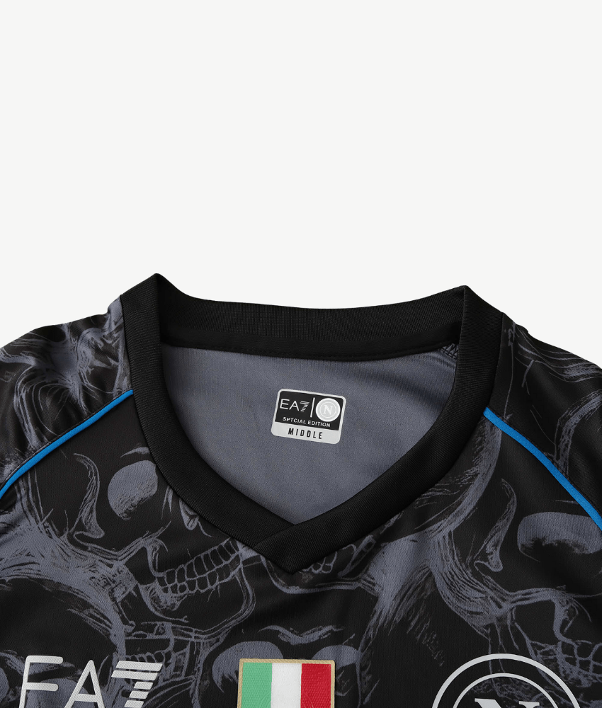 NAPOLI 2023/24 SKULLS EDITION SHIRT-Shirt - False9Fits