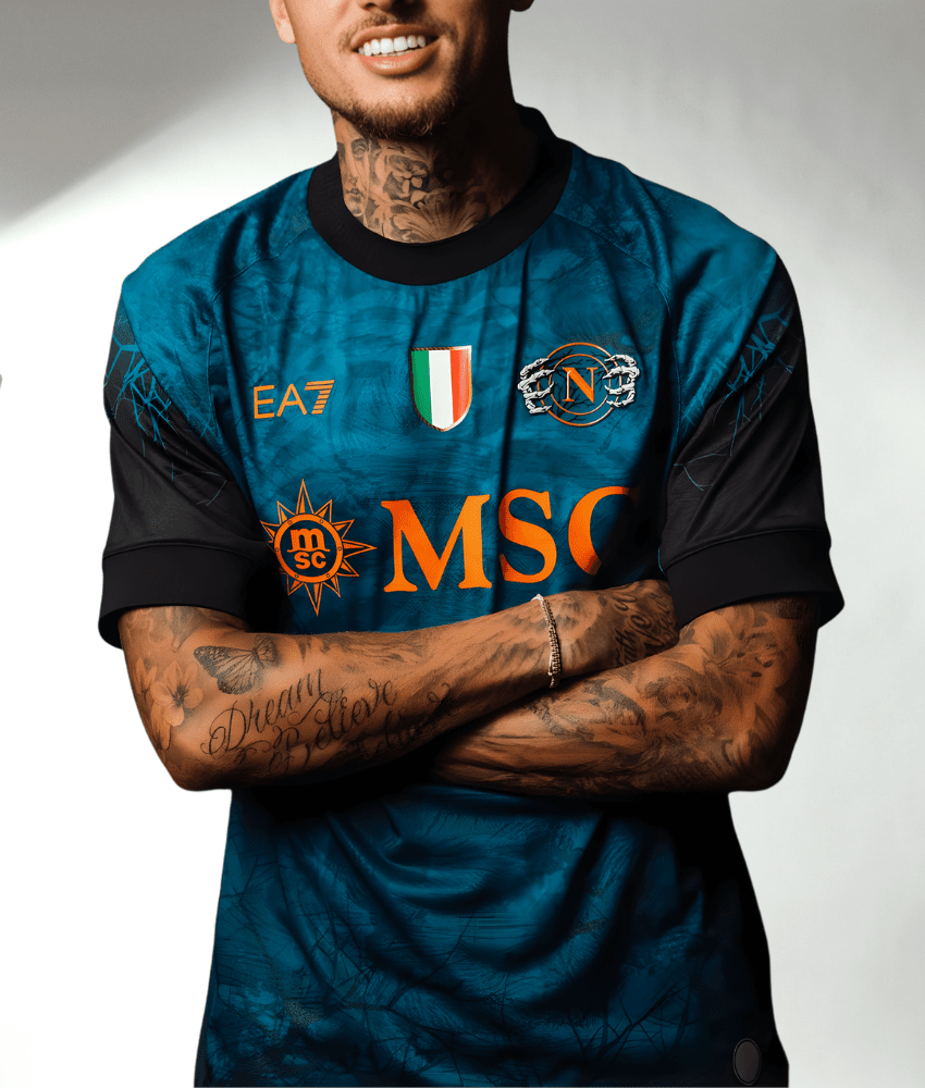 NAPOLI 2025/26 HALLOWEEN SPECIAL EDITION SHIRT-Shirt - False9Fits