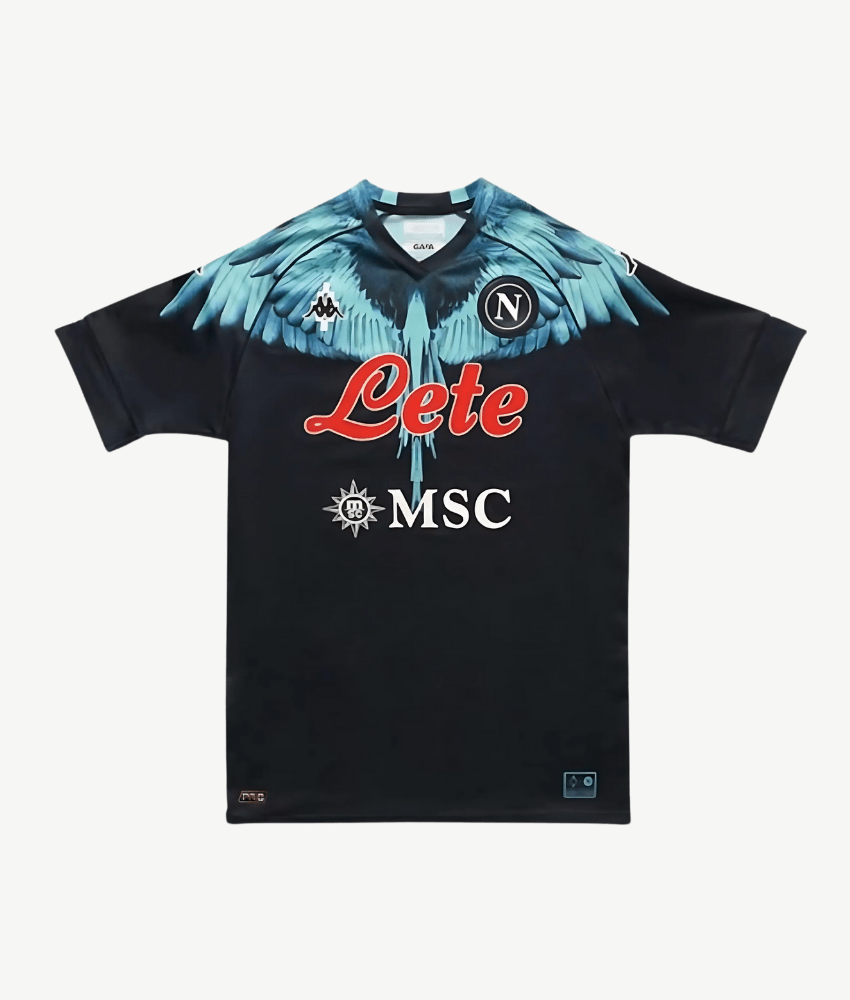 NAPOLI X MARCELO BURLON COLLAB 2021/22 SHIRT-Shirt - False9Fits