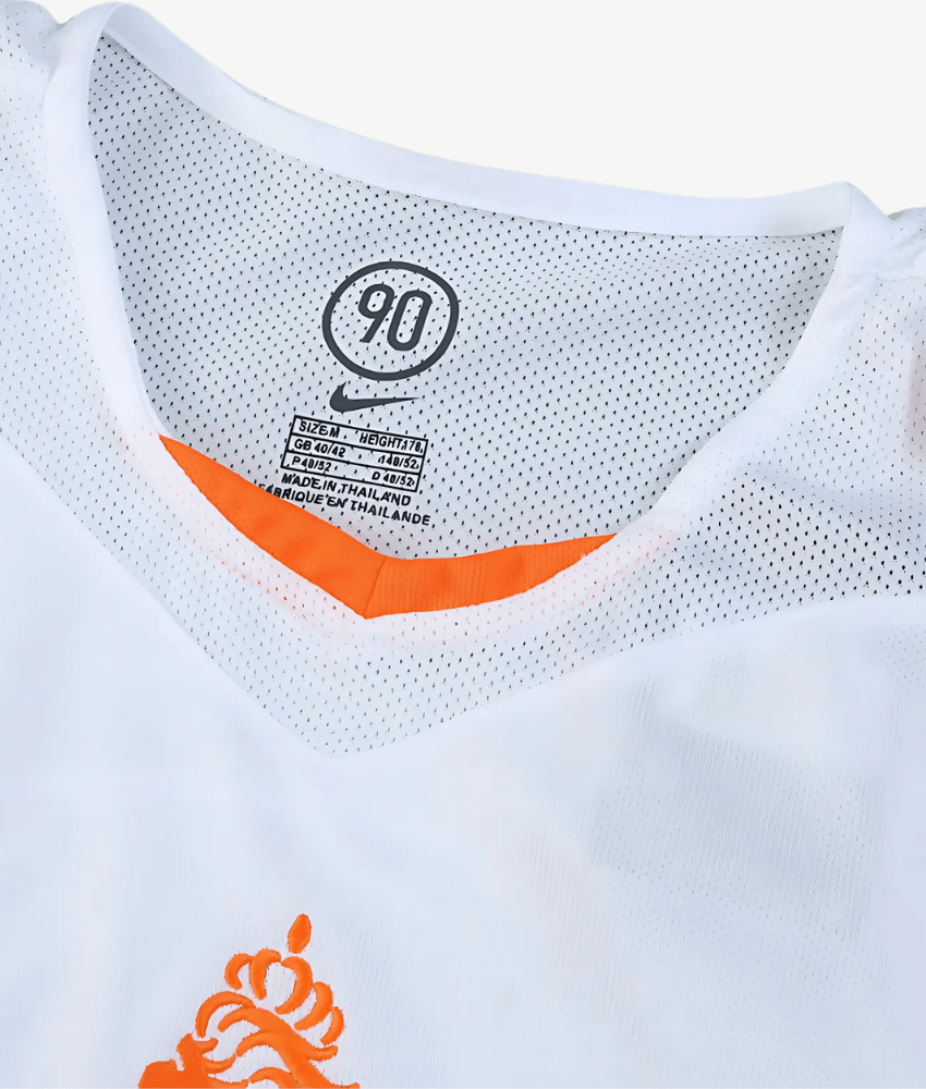 NETHERLANDS 2004 RETRO AWAY SHIRT-Shirt - False9Fits
