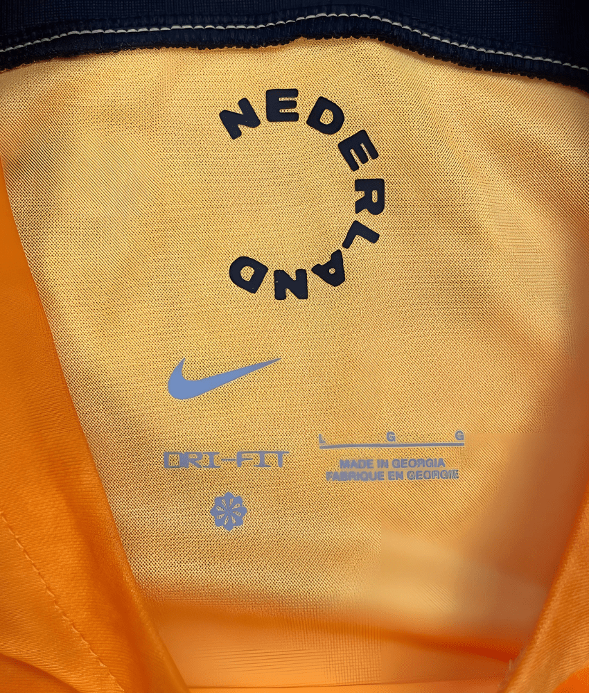 NETHERLANDS 2022 HOME SHIRT-Shirt - False9Fits