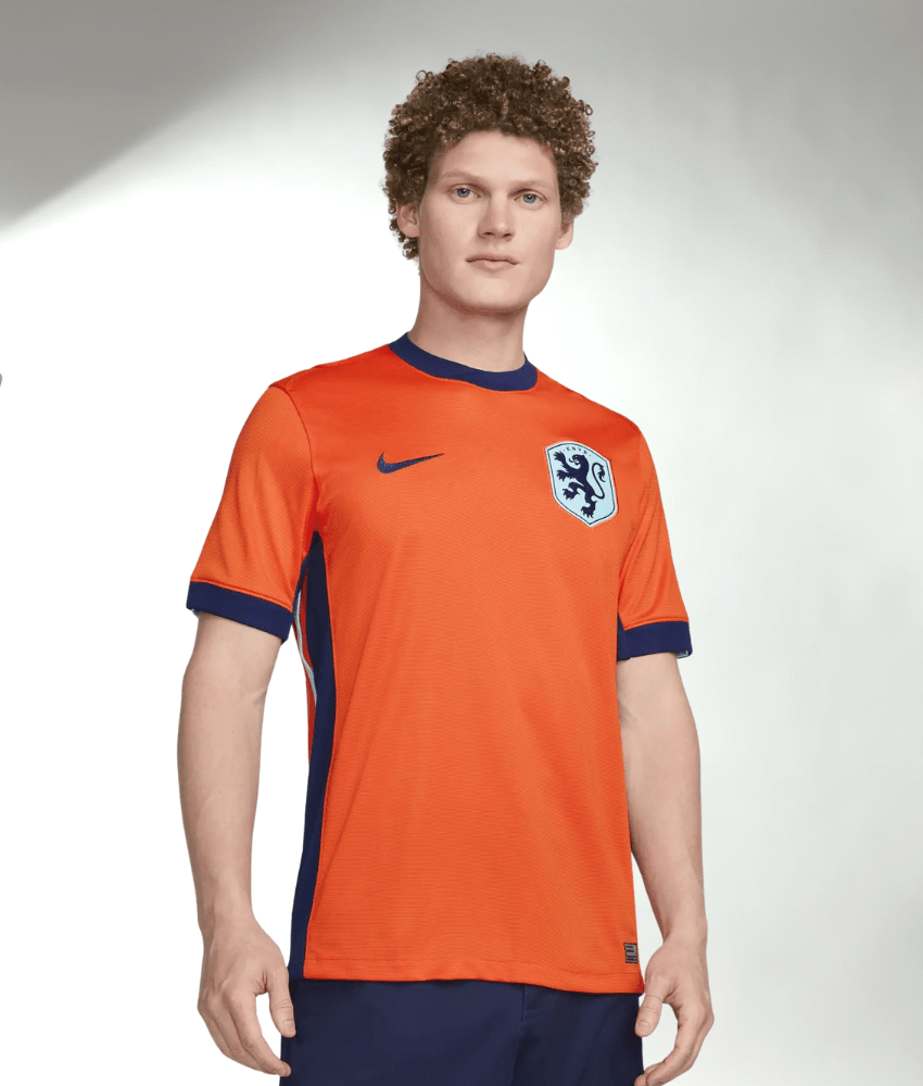 NETHERLANDS EUROS 2024 HOME SHIRT-Shirt - False9Fits