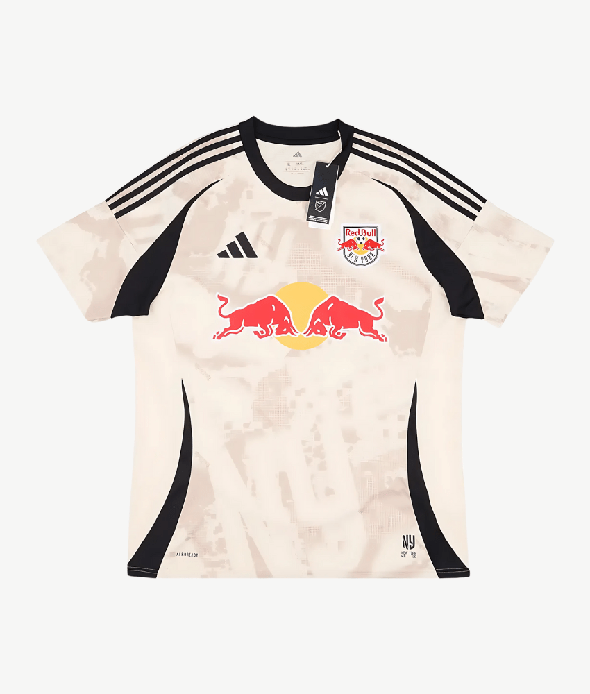 NEW YORK RED BULLS 'STONE' 2025/26 AWAY SHIRT-Shirt - False9Fits