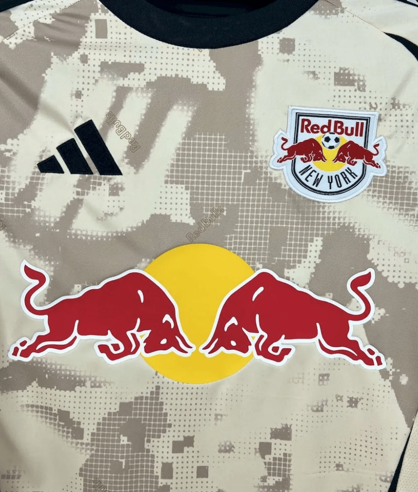 NEW YORK RED BULLS 'STONE' 2025/26 AWAY SHIRT-Shirt - False9Fits