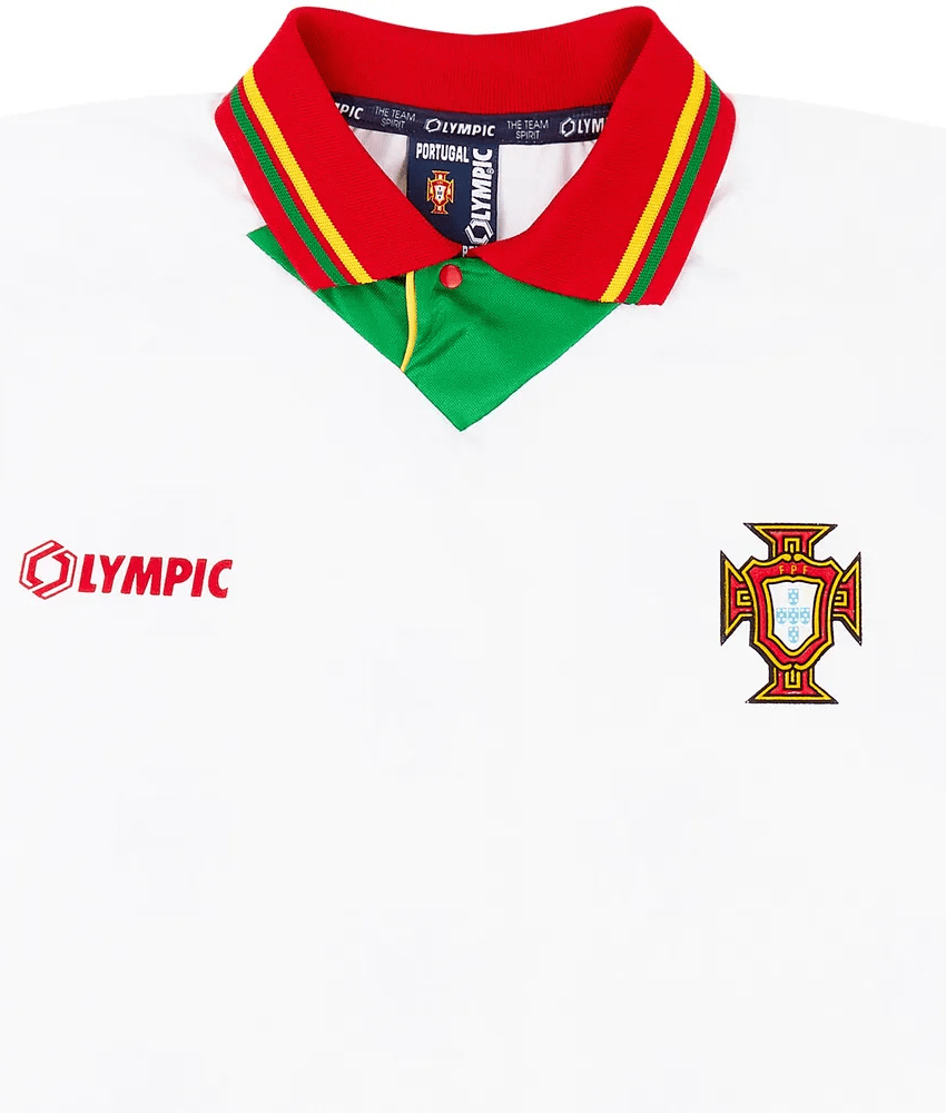 PORTUGAL 1995/96 AWAY RETRO SHIRT-Shirt - False9Fits