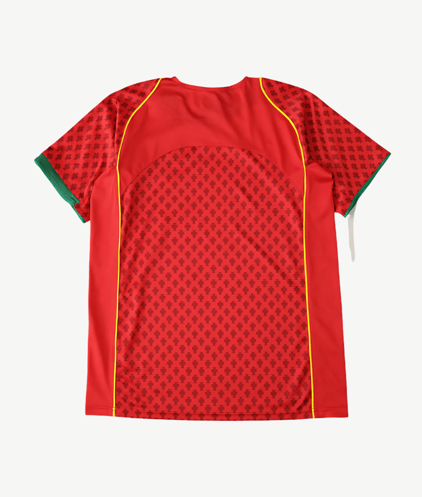 PORTUGAL 2004 RETRO HOME SHIRT-Shirt - False9Fits