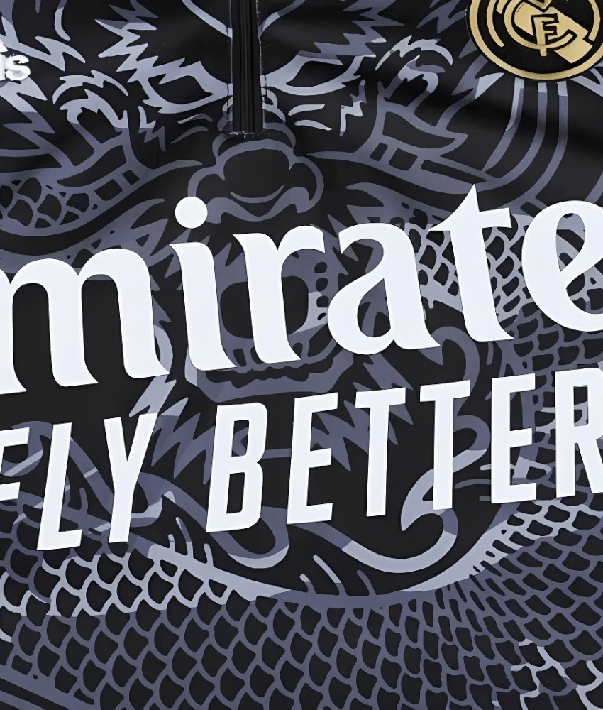 REAL MADRID 2022/23 BLACK DRAGON TRACKSUIT - Tracksuit & Jackets - False9Fits