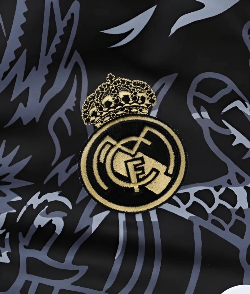 REAL MADRID 2022/23 BLACK DRAGON TRACKSUIT - Tracksuit & Jackets - False9Fits