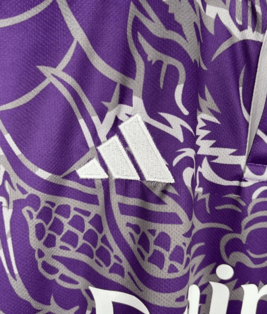 REAL MADRID 2023/24 'DRAGON' SPECIAL EDITION (PURPLE) SHIRT-Shirt - False9Fits