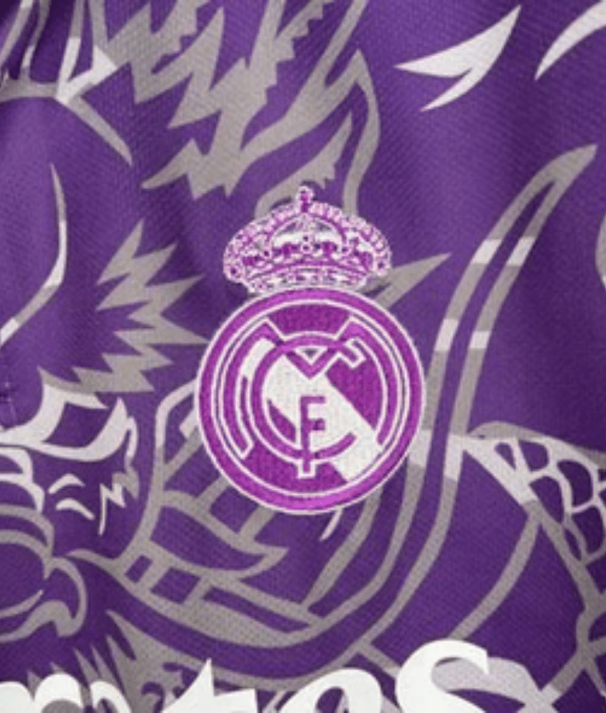 REAL MADRID 2023/24 'DRAGON' SPECIAL EDITION (PURPLE) SHIRT-Shirt - False9Fits