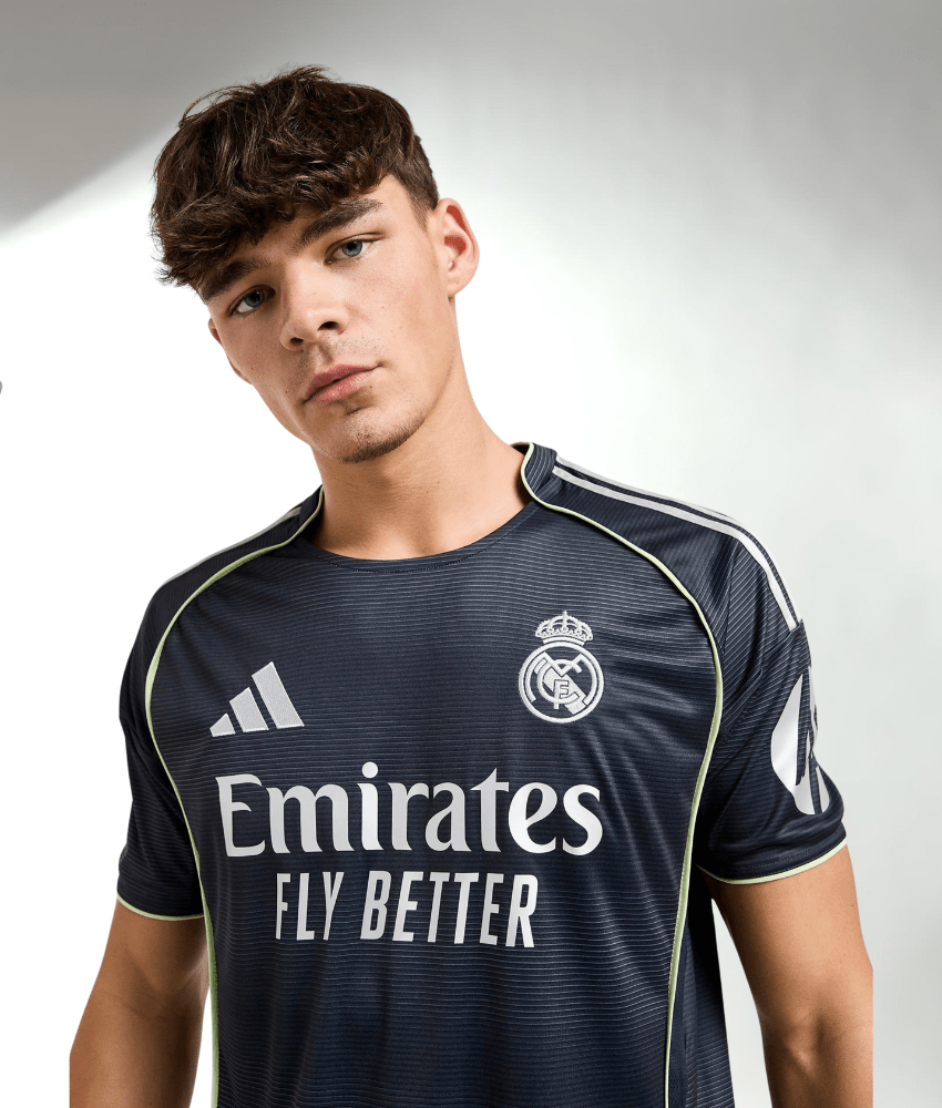 REAL MADRID 2025/26 AWAY SHIRT-Shirt - False9Fits