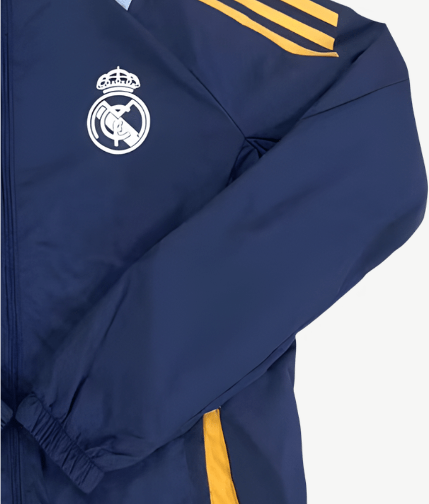 REAL MADRID 2025/26 HOODED WINDBREAKER - Tracksuit & Jackets - False9Fits