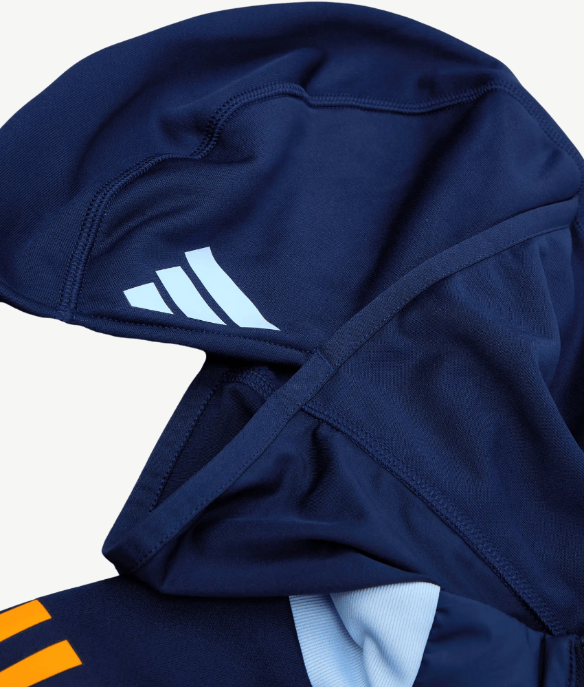 REAL MADRID 2025/26 HOODED WINDBREAKER - Tracksuit & Jackets - False9Fits