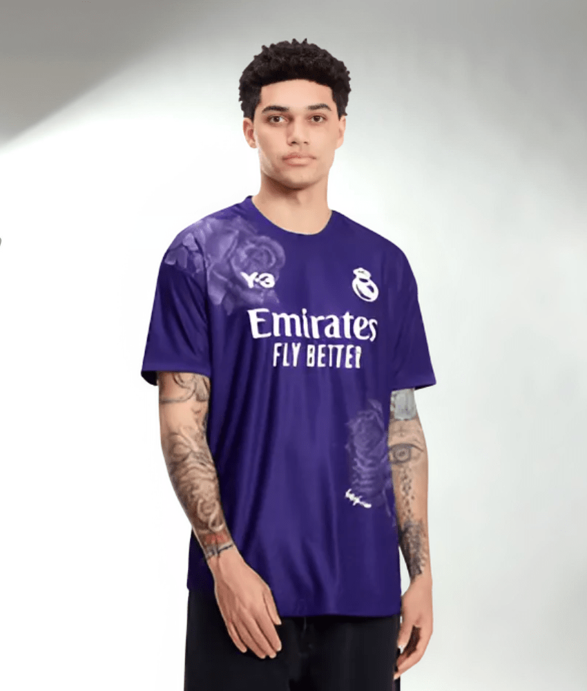 REAL MADRID X Y - 3 2023/24 COLLAB (PURPLE) SHIRT-Shirt - False9Fits