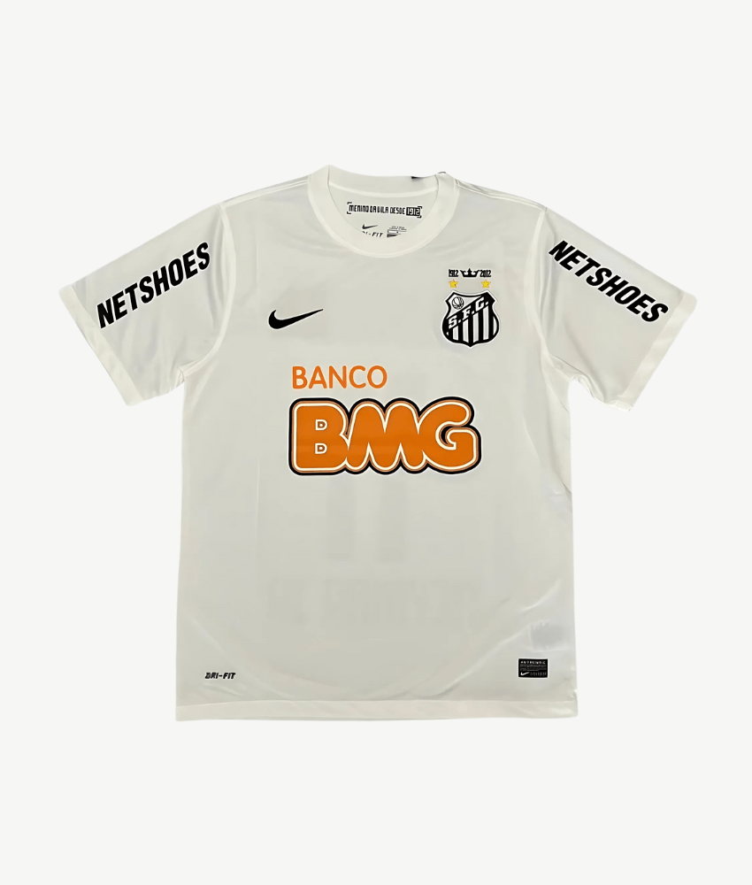 SANTOS 2012/13 HOME RETRO SHIRT-Shirt - False9Fits