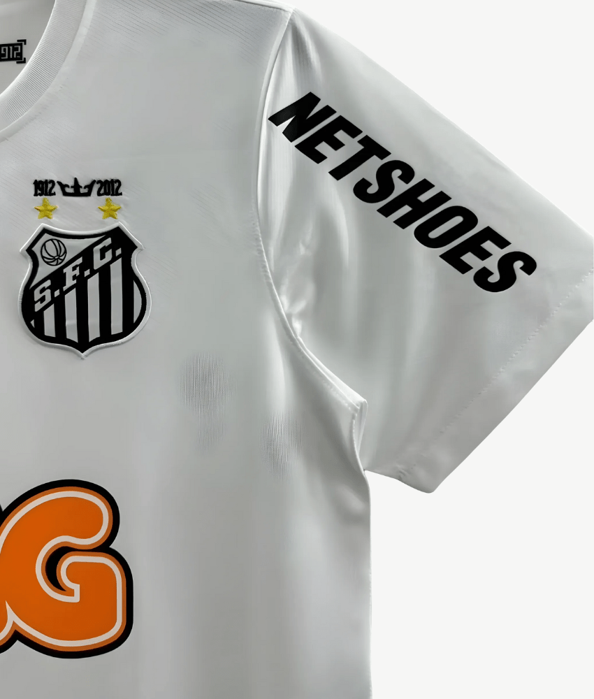 SANTOS 2012/13 HOME RETRO SHIRT-Shirt - False9Fits