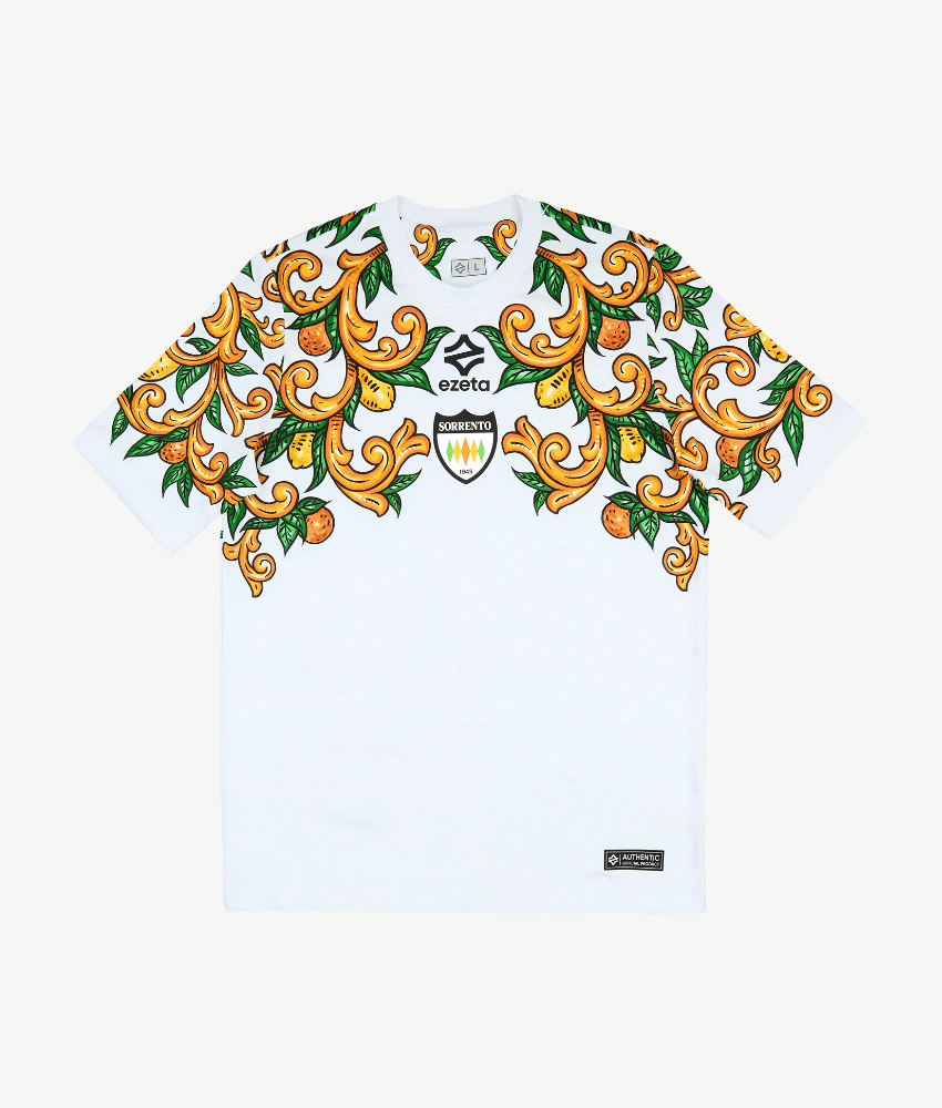 SORRENTO CALCIO 2025/26 AWAY SHIRT-Shirt - False9Fits
