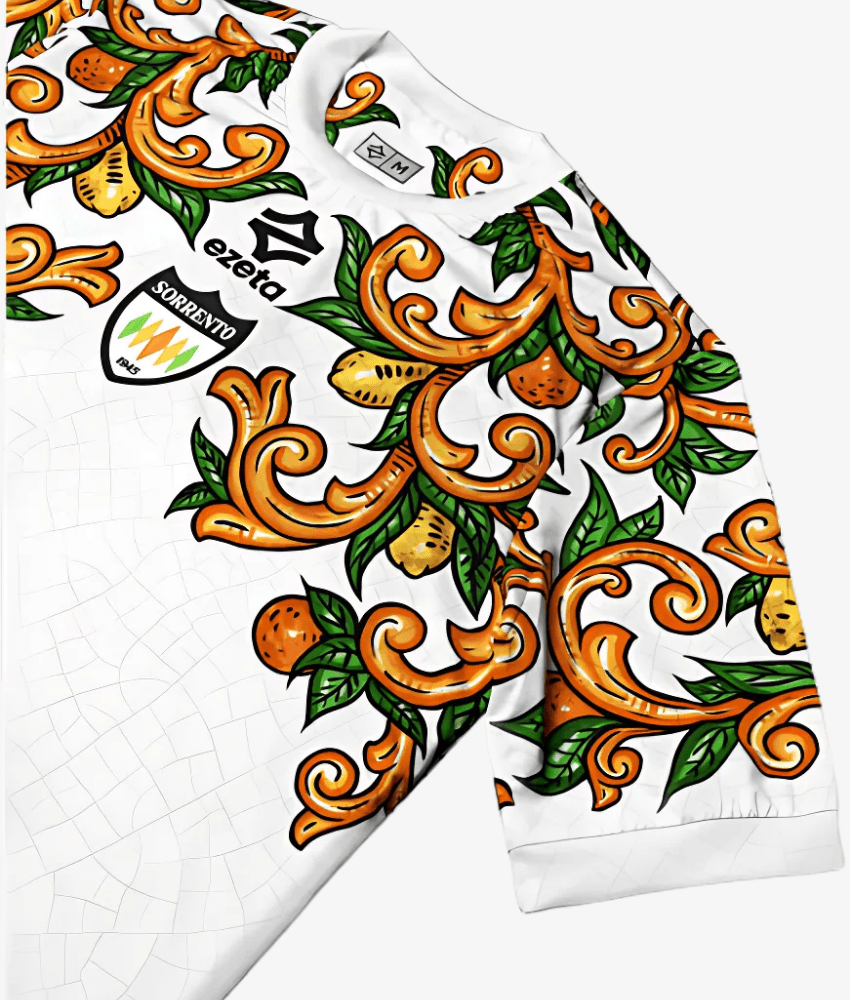 SORRENTO CALCIO 2025/26 AWAY SHIRT-Shirt - False9Fits
