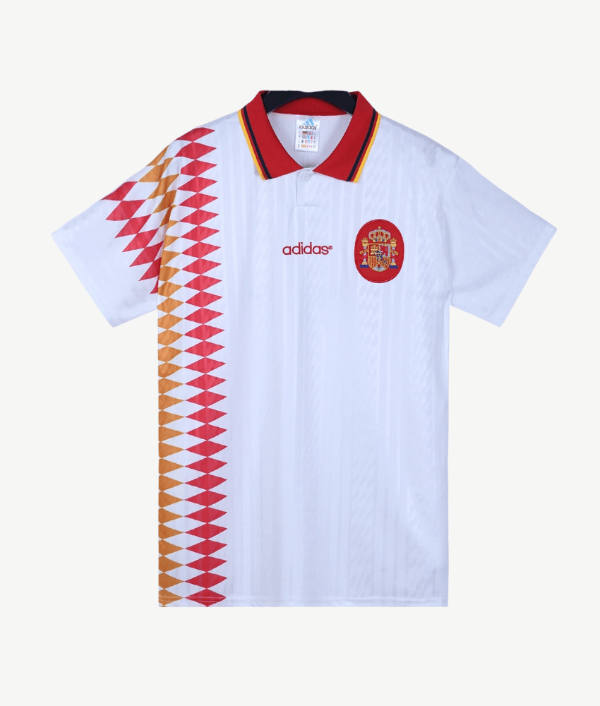SPAIN 1994 AWAY RETRO SHIRT-Shirt - False9Fits