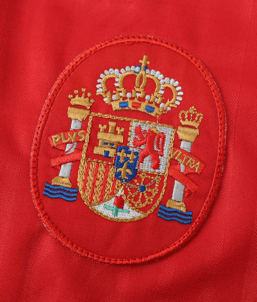 SPAIN 1994 HOME RETRO SHIRT-Shirt - False9Fits
