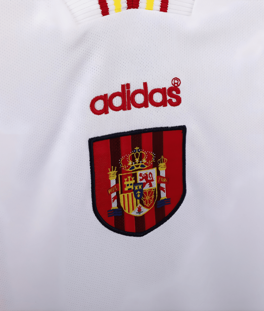 SPAIN 1996 AWAY SHIRT-Shirt - False9Fits