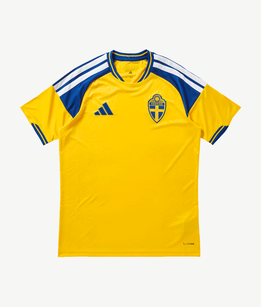 SWEDEN 2026 WORLD CUP HOME SHIRT-Shirt - False9Fits