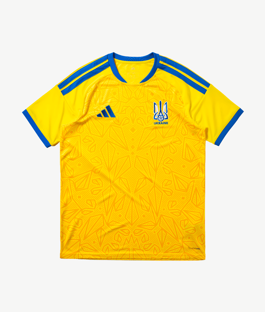 UKRAINE 2026 WORLD CUP HOME SHIRT-Shirt - False9Fits