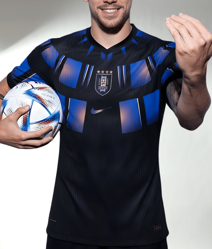 URUGUAY 2026 WORLD CUP AWAY SHIRT-Shirt - False9Fits
